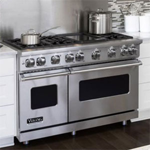 Viking Professional 7 Series 48" Dual Fuel Range With Griddle