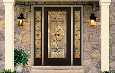 Therma-Tru Door Classic-Craft Canvas Collection with Bella Glass