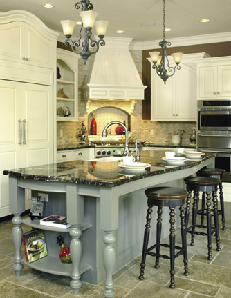 Kitchen Designs  Islands on Functional  Stylish Kitchen Islands   The House Designers