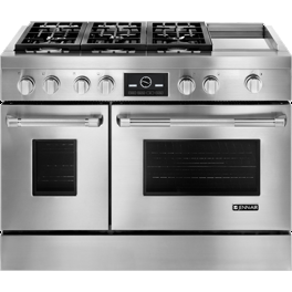 Jenn-Air 48 Pro-Style Dual-Fuel Range with Griddle and MultiMode
