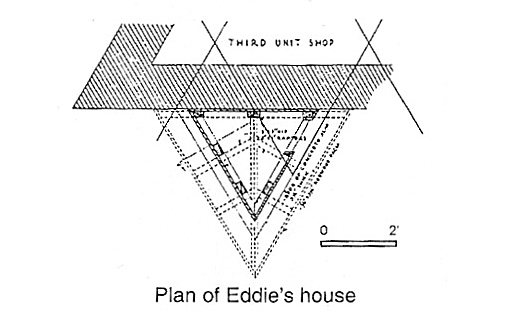 FLW plan of Eddie's House