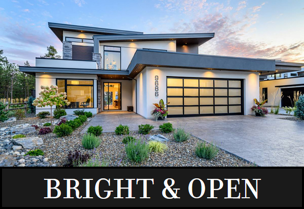 A Striking Two-Story Contemporary Home with 3 Split Bedrooms, an Office, and Rec Space