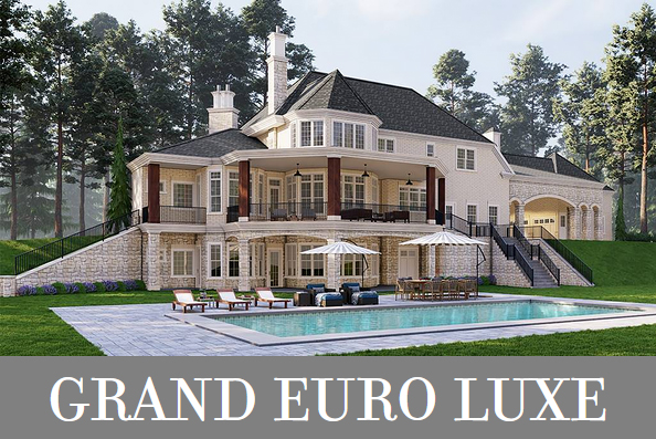 A Luxury Euro-Inspired Home with a Walkout Basement Patio and a Wraparound Deck Off the Main Level