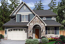 6398 gorgeous front entry designs