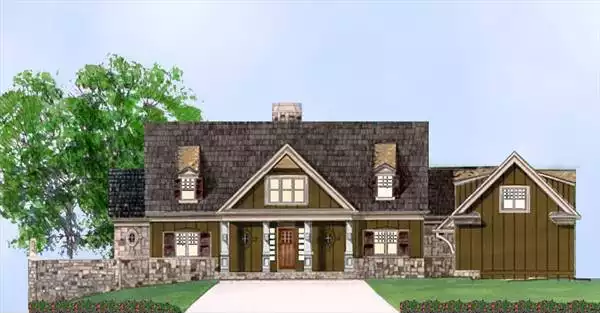 image of cottage house plan 7147