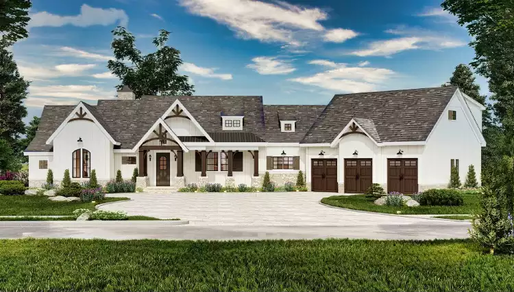 image of ranch house plan 4686