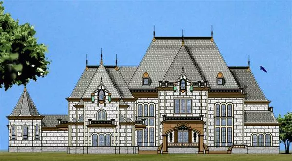 image of victorian house plan 8078