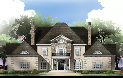 image of luxury house plan 6012