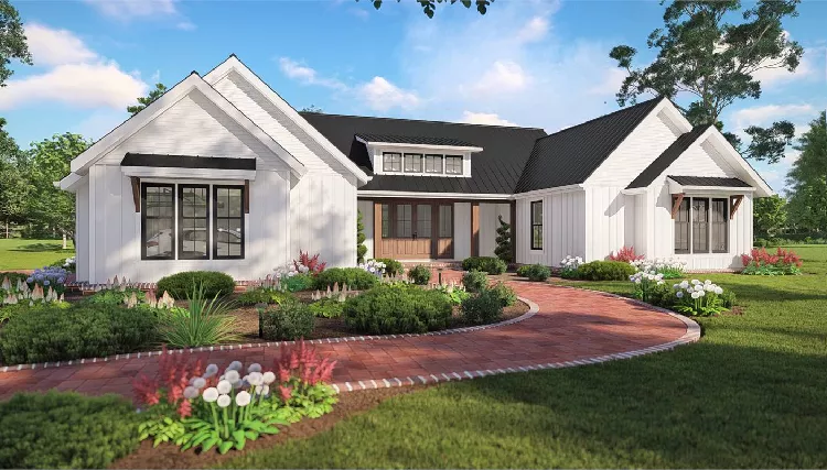 image of ranch house plan 9078