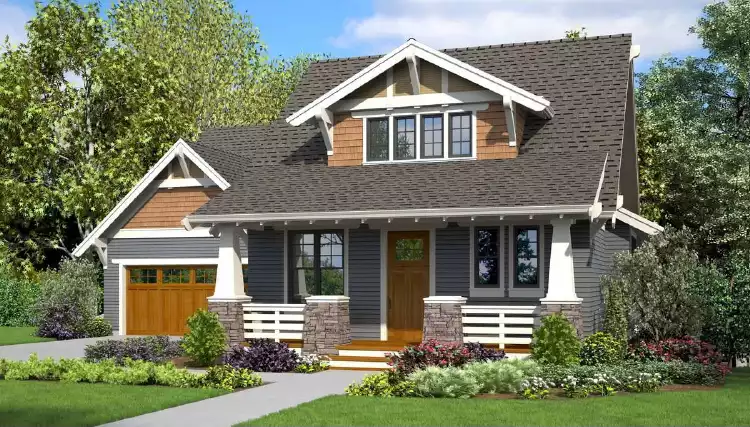 image of bungalow house plan 4684