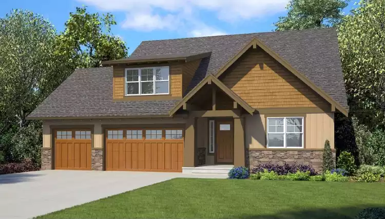 image of ranch house plan 4809