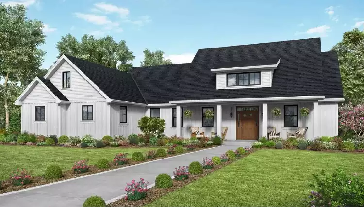 image of ranch house plan 4814