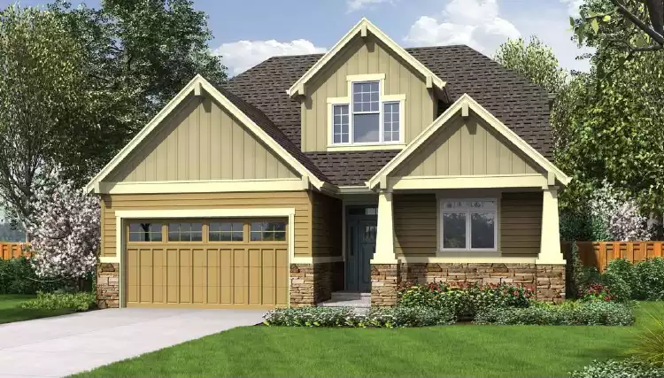 image of bungalow house plan 5191