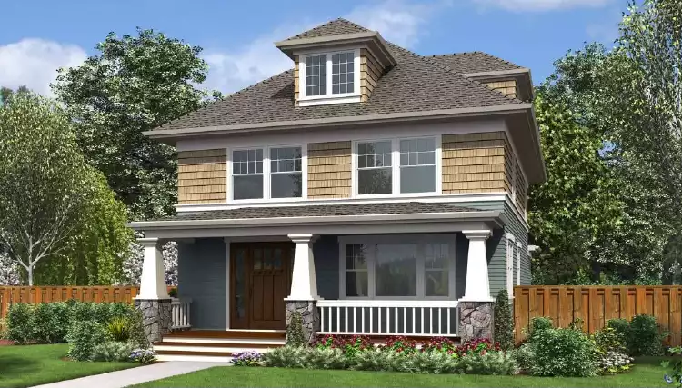 image of bungalow house plan 5585
