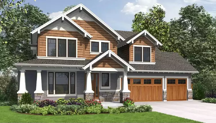 image of bungalow house plan 5594