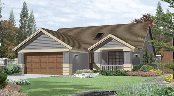 image of ranch house plan 2415