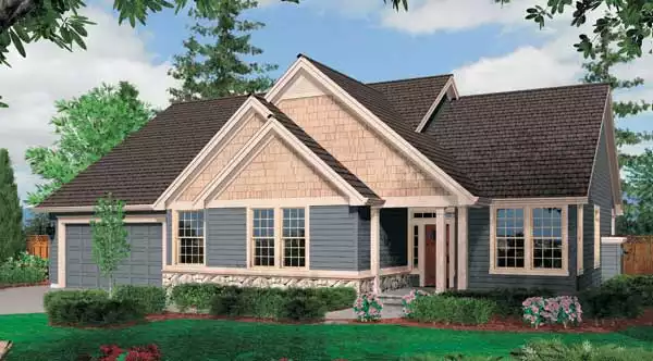 image of ranch house plan 5234