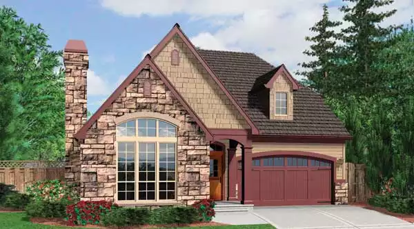 image of bungalow house plan 5236