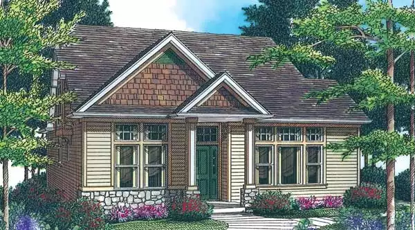 image of bungalow house plan 2531