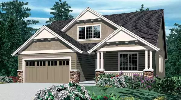 image of bungalow house plan 2535