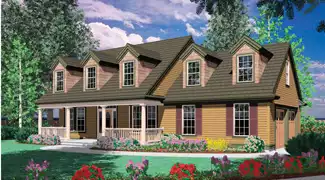 image of cape cod house plan 4334