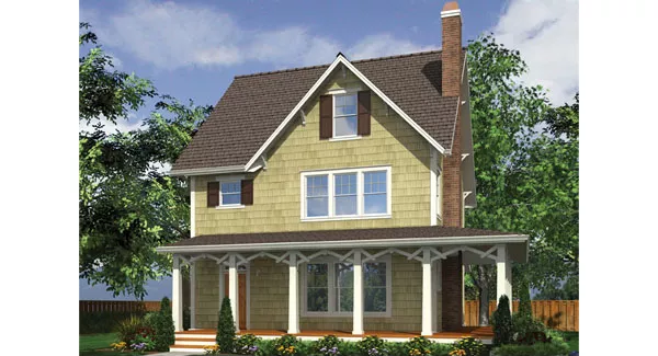 image of cottage house plan 8547