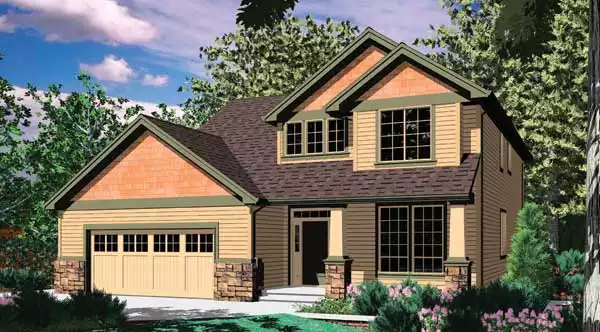 image of country house plan 4336