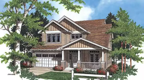 image of bungalow house plan 2616