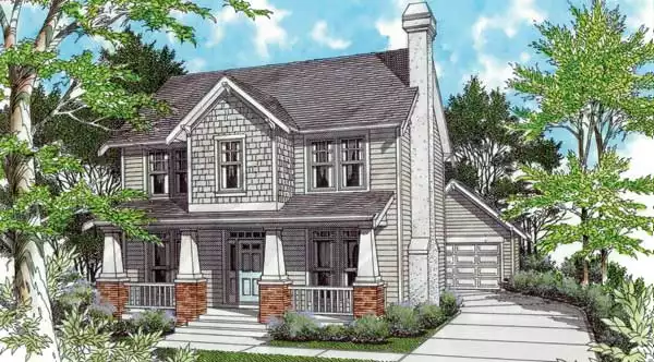 image of country house plan 2668