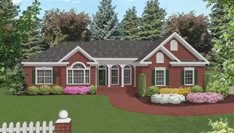 image of ranch house plan 6251