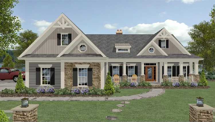 image of southern house plan 7892