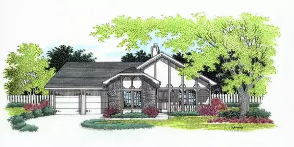 image of southern house plan 5362