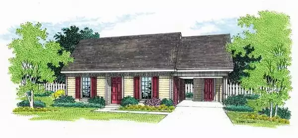 image of cape cod house plan 5365