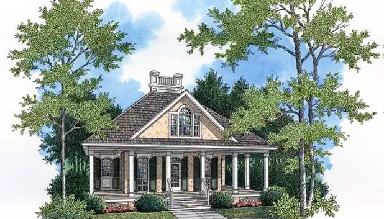 image of southern house plan 7771