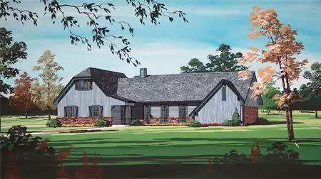 image of southern house plan 7319