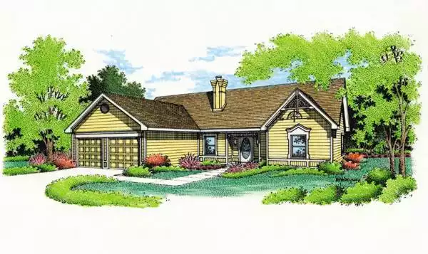 image of southern house plan 3679