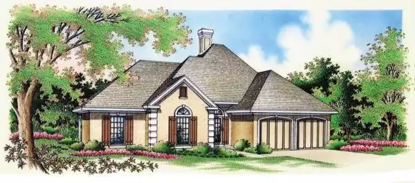 image of southern house plan 3560