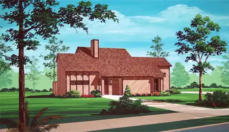 image of modern house plan 7336