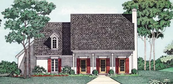 image of southern house plan 8328