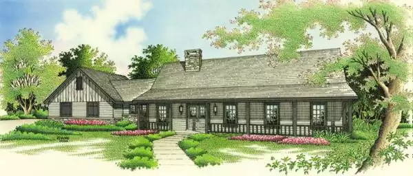 image of southern house plan 3570