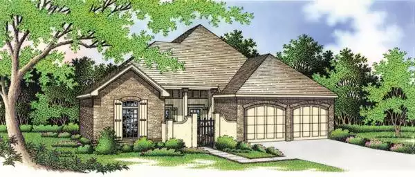 image of southern house plan 3574