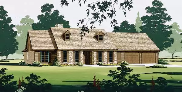 image of country house plan 3578