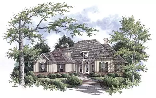 image of cottage house plan 6453