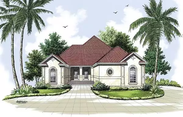 image of southern house plan 3587