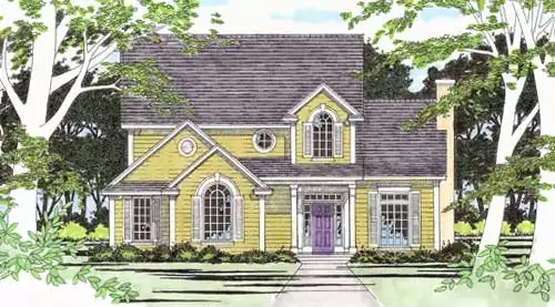 image of southern house plan 5410