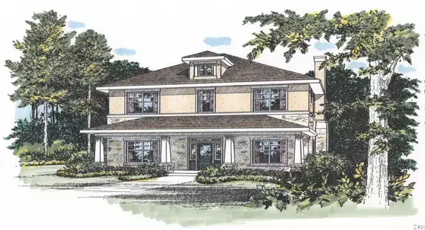 image of cottage house plan 5415