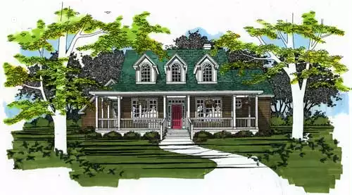 image of cottage house plan 5419