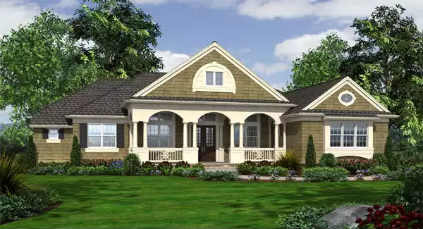 image of cape cod house plan 3248