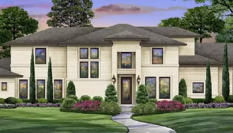 image of luxury house plan 4842