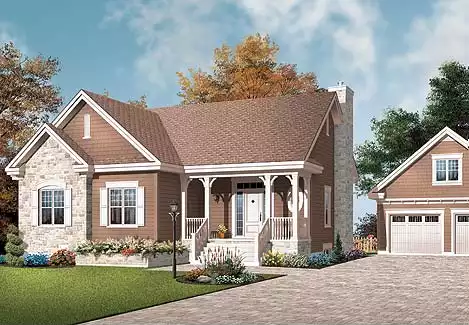 image of bungalow house plan 4639